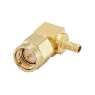 Conector SMA macho acodado para RG174, 32S207-302L5
