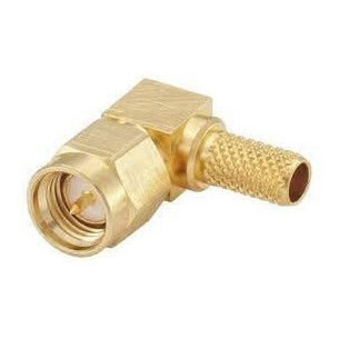 Conector SMA macho acodado para RG141, 32S207-306L5
