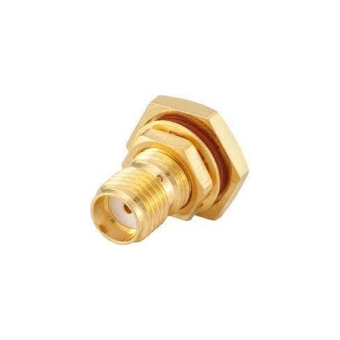Connecteur de cloison droit femelle SMA pour RG174, 32K607-302L5