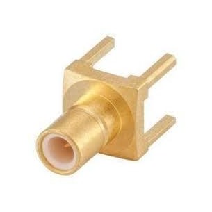 Male 180º straight SMB connector for PCB, 59S101-400L5