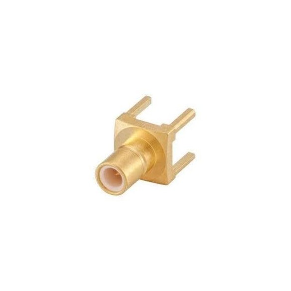 Conector SMB recto 180º macho para PCB, 59S101-400L5