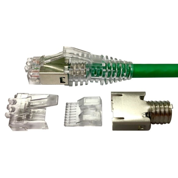 RJ45 connector UTP/STP Male Cat.6 rigid/flexible cable CommScope 6-2111989-3