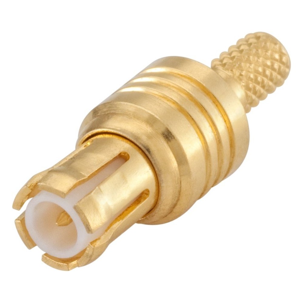 Straight male MCX connector