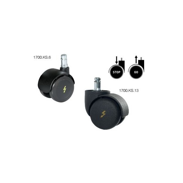 Roues ESD - sit-stop 1700.KS.6