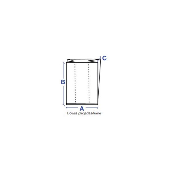 Roll of 100 120l dissipative bags. 3110.850.2