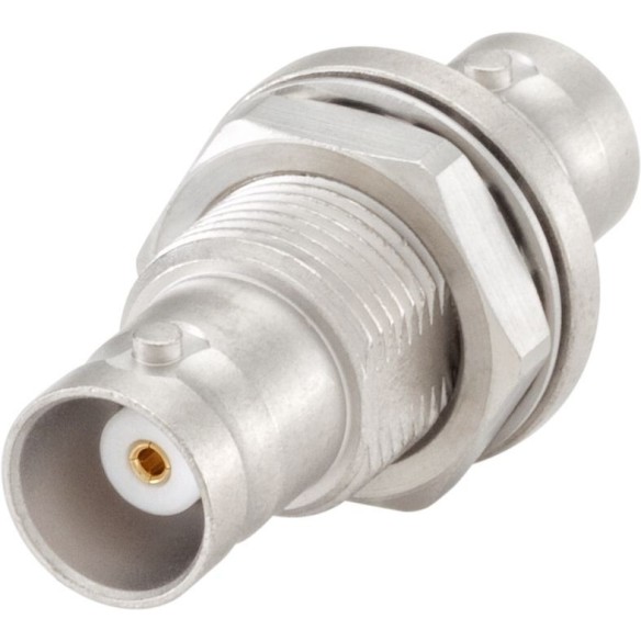 Adaptador panel-chasis BNC (50 Ohm) hembra-hembra, 51K501-K00N5