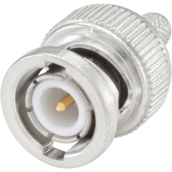 Conector BNC (50 Ohm) macho recto para RG58, 51S107-106N5