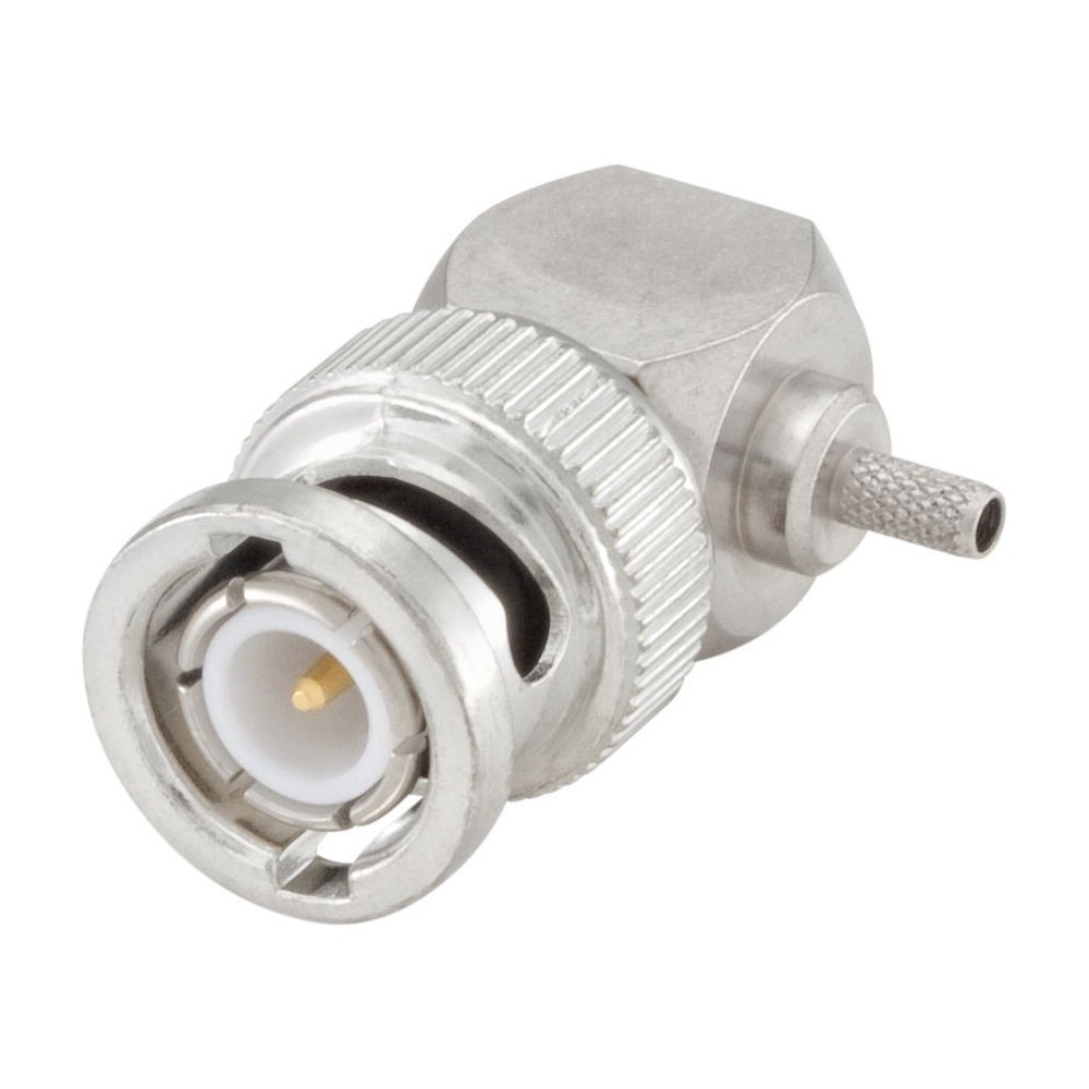 10x BNC Male Screw Connectors With Gold Pin – For RG 58/U Coax Cable