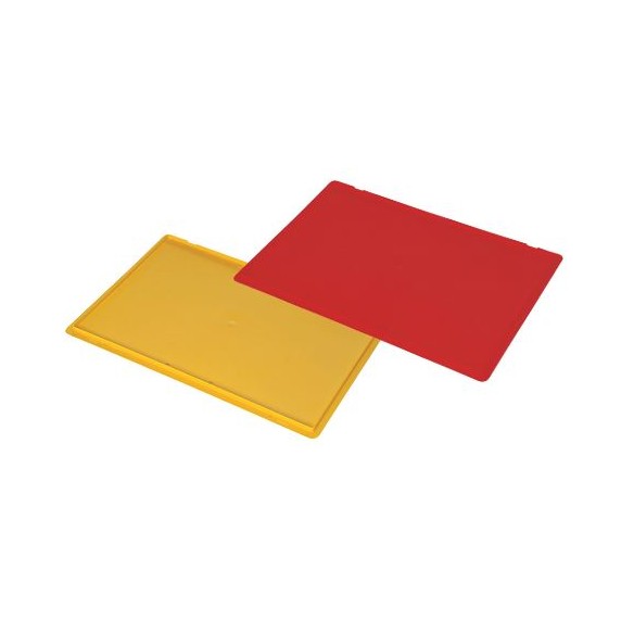Boîte empilable dissipative jaune. 5311.Y.14