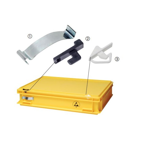 Accessoires pour boîtes empilables. 5221.5.IDP.250.N