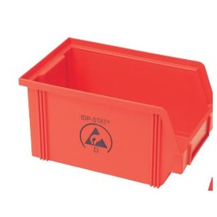 Red dissipative tank for storage. 5321.R.4