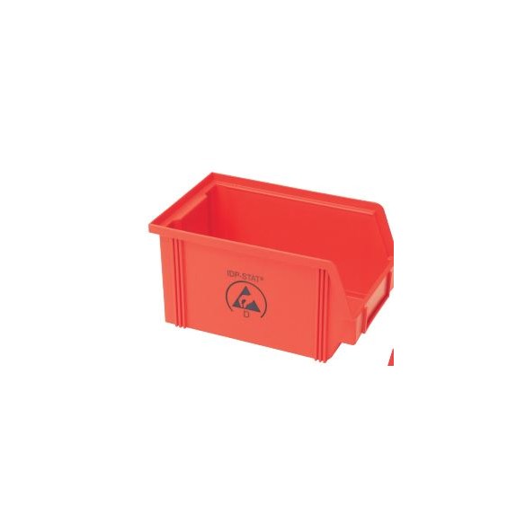 Réservoir dissipatif rouge pour le stockage. 5321.R.6
