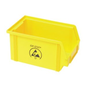 Seau dissipatif jaune pour le stockage. 5321.Y.6