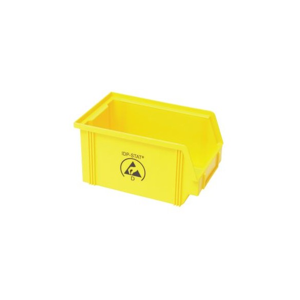 Seau dissipatif jaune pour le stockage. 5321.Y.6