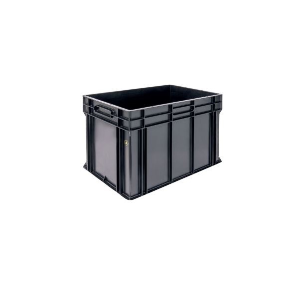 5351.2108.007.992 - Caja apilable ESD WEZ BLACKLINE.