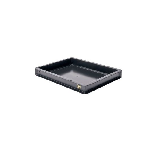 Caja apilable conductiva WEZ BLACKLINE. 5351.6408.007.992