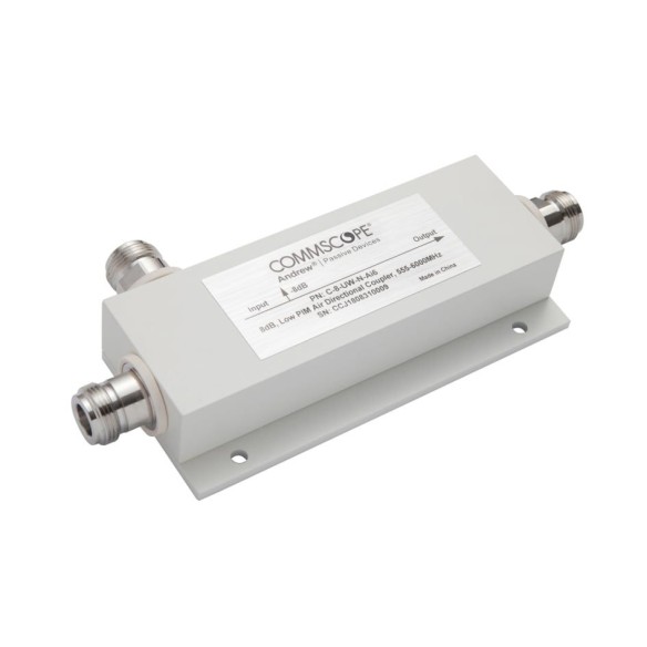 Acoplador direccional 8dB, 555–6000 MHz, C-8-UW-N-AI6
