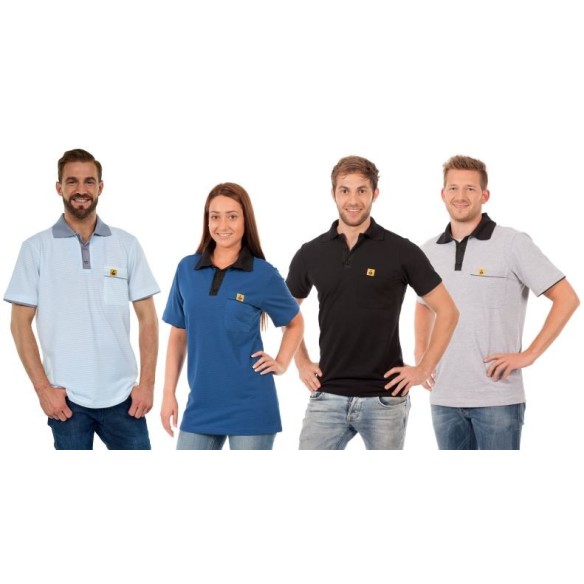ESD short sleeve polo, 262x.Px