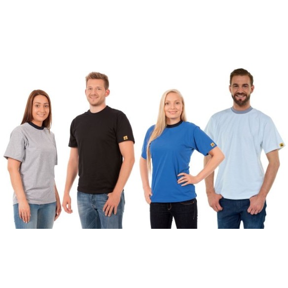 Camiseta ESD manga corta, 265x.T.x