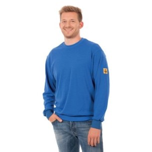 Sudadera ESD m/l AZUL, 2671.SS.B.x