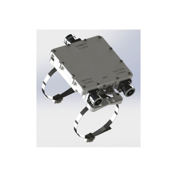 Diplexor, DCS 1800/UMTS 2100, dc pass en puerto UMTS, E11F05P98