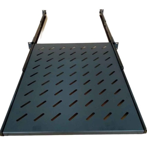 Bandeja Universal extraíble para racks con soportes graduables