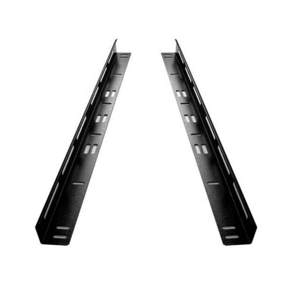 Fixed guides for equipment support (pair)