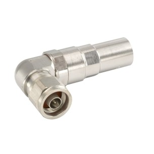 Angled male N connector for 1/2 cable LDF4-50A, L4NR-PS
