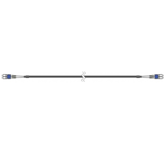 Cable de fibra FTTA Monomodo DLC-DLC 15M, DFJ-2S5A-HW-50M