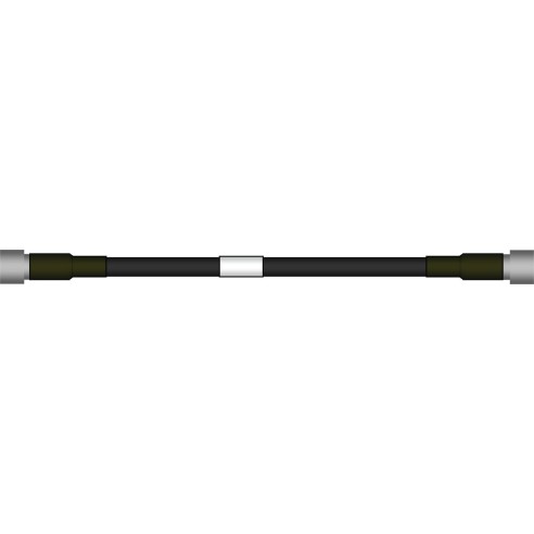 Connecteur SureFlex® Jumper 1/4S NEX10 mâle vers 4,3-10 mâle, 2 m - F1A-XMHM-2M-P
