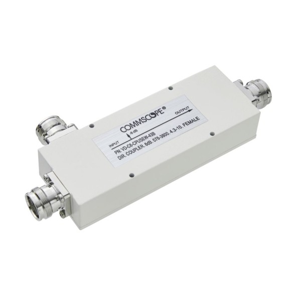 Acoplador direccional ValuDAS™, 8 dB, 578–3800 MHz, 4.3-10, VD-C8-CPUSEW-43B