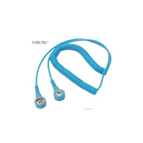 Câble spiralé pour bracelet. 2100.752.7.10