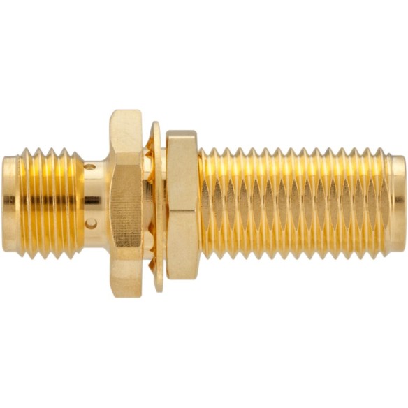 SMA female - female straight adapter bulkhead type, 32K601-K00L5