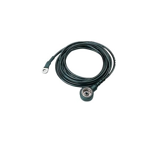 Cable De Tierra Solar Fotovoltaico 12 AWG - 8 Pulgadas, Color Amarillo-Verde, De Cobre Flexible Para Conexiones A Tierra