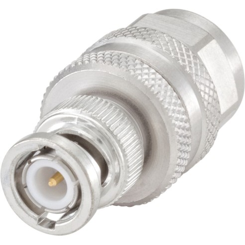Adaptador BNC Macho a N Macho, 50 Ohm, 51S153-S00N5