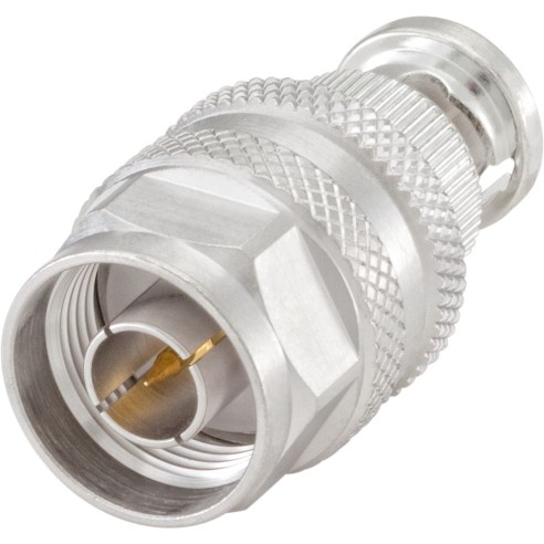 Adaptador BNC Macho a N Macho, 50 Ohm, 51S153-S00N5