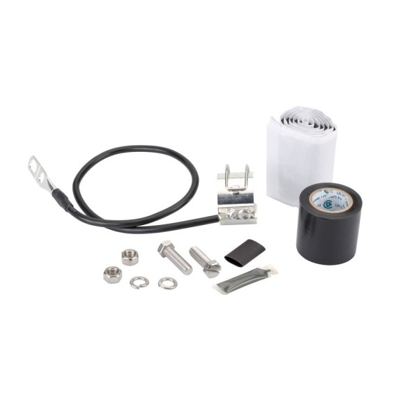 SureGround® Grounding Kit for 1-1/4 in coaxial cable, SG114-06B2A