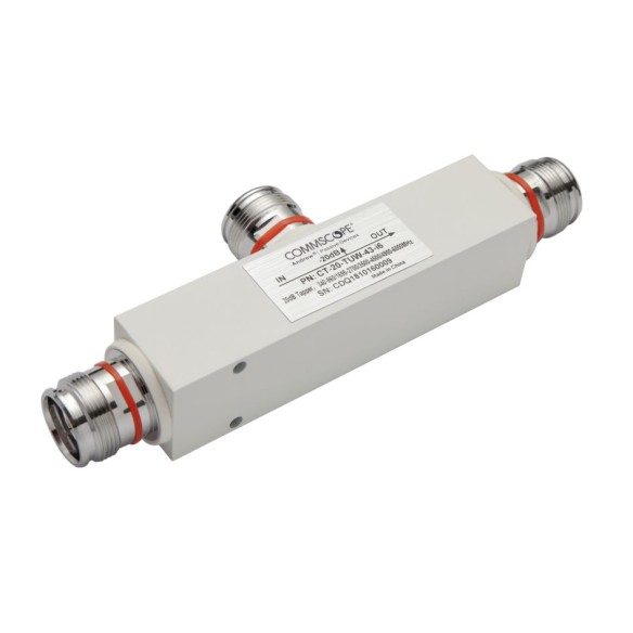 Tapper 20 dB, faible PIM, 340-6 000 MHz, CT-20-TUW-43-i6