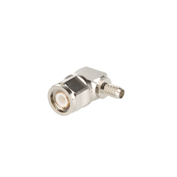 Conector TNC macho acodado para CNT 240/RG8X, 240PTR-CR