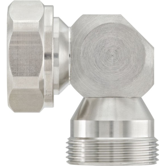 DIN7/16 right angle adaptor Male/Female, 60S231-K00N1