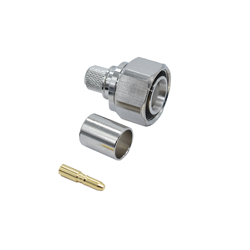 Connecteur 4.3-10 mâle droit LMR/RTK/CNT-400 à sertir, CON4310M-R-N9-CR