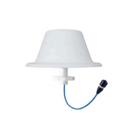 Antenne dôme intérieure à faible PIM 806-2 700 MHz avec N femelle, PIM 2x20W, -150dBc, taille : Ø186x85mm, A121-49375