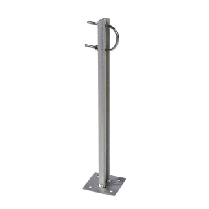 Soporte recto con perfil en "U", 500mm Zinc + RPR - Televes ref. 2404