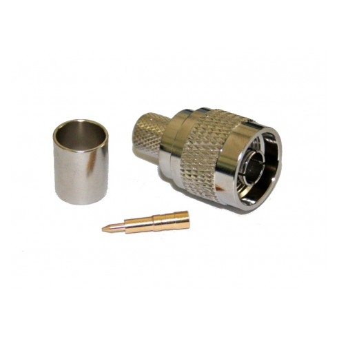 Connecteur droit type N pour ECOFLEX 10, Réf 7366