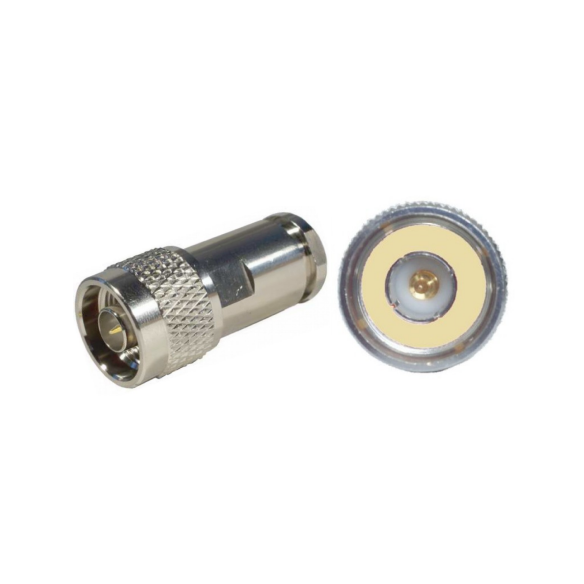 Conector N macho recto para cable Aircell7, LMR/CNT-300, ref 7392