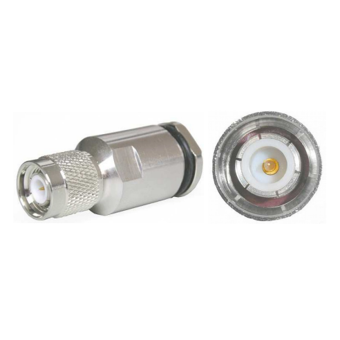 Straight TNC(M) connector for ECOFLEX10, CONTNCM-R-ECO10