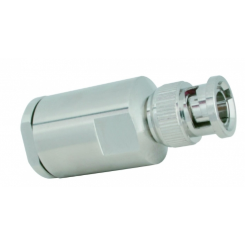 BNC straight plug connector ECOFLEX10 solder, ref 7379