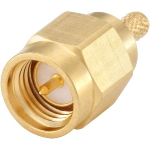Straight SMA male connector for RG174