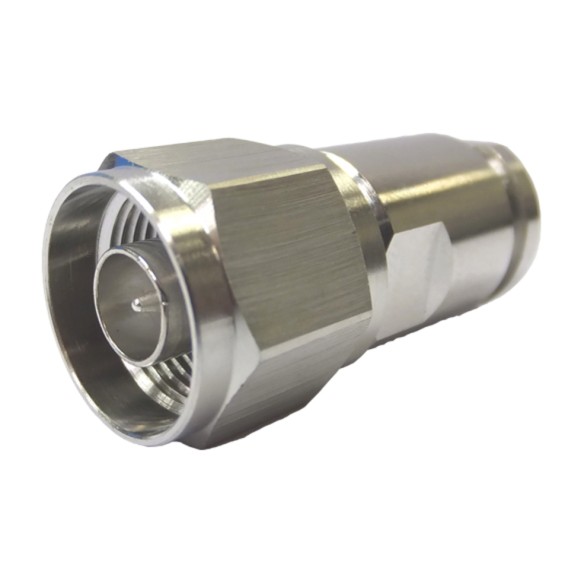 Connecteur N mâle droit pour câble maillé tressé CNT-300, 300BPNM-C