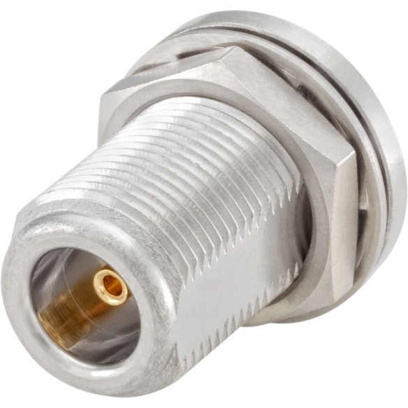 Conector N hembra de chasis para cable UT141, 53K504-272N5